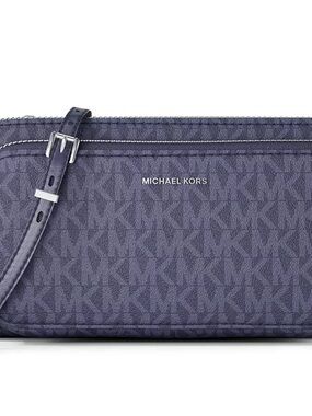 Michael Kors Logo Jet Set Crossbody Bag